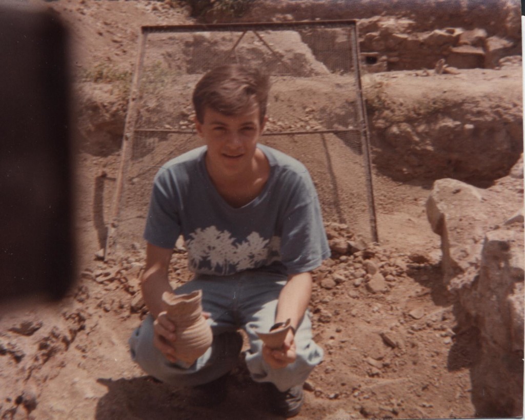 Mi primera participación en una excavación arqueológica (1986)
