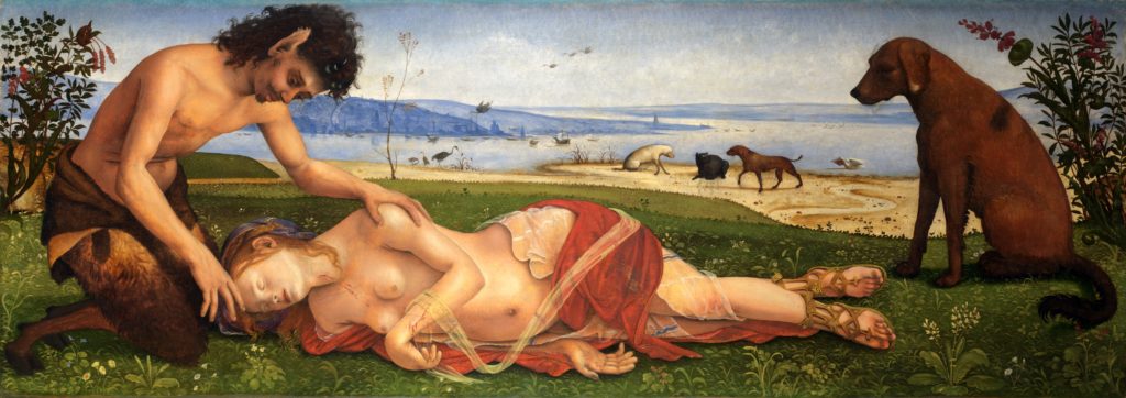 Muerte de Procris por Piero di Cosimo (1486–1510) 