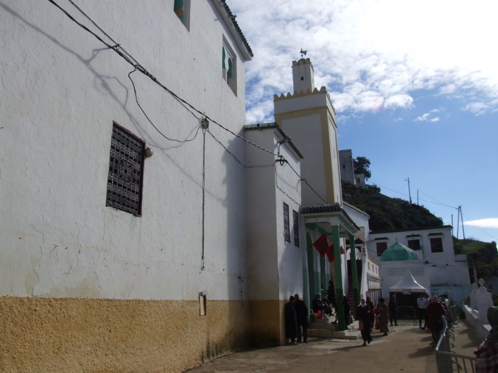 Fachada principal del santuario de Sidi Ali Hamdouch en Bni Rachid